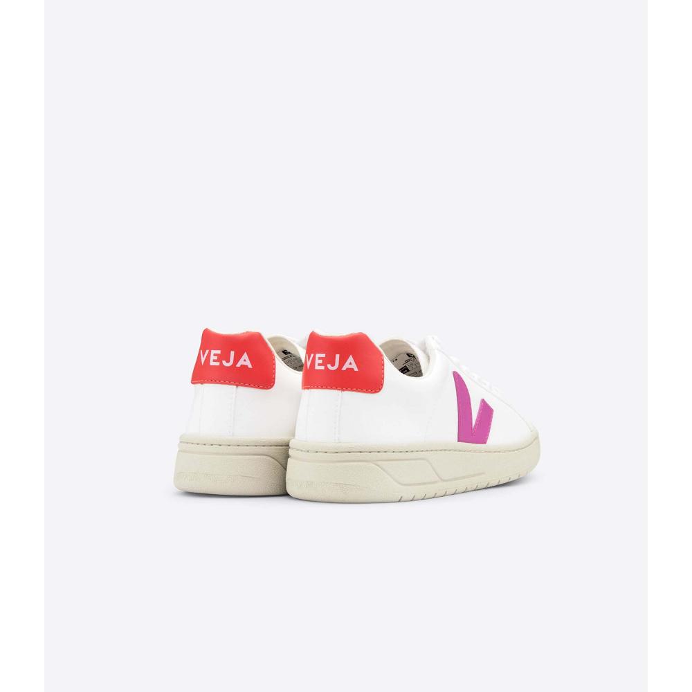 Veja URCA CWL Schoenen Dames White/Red | BE 571FDN